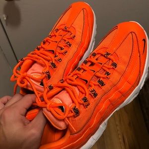 Custom ALL ORANGE Nike Air Max